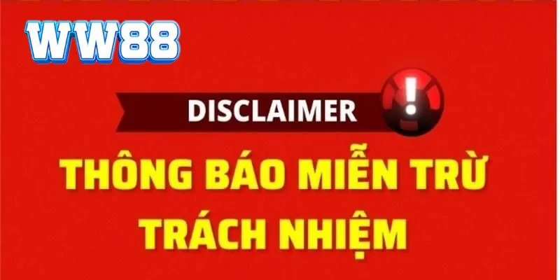 Miễn trừ trách nhiệm Miễn trừ trách nhiệm
