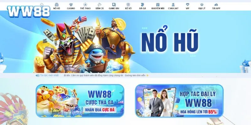 Nổ hũ miễn phí WW88 Nổ hũ miễn phí WW88